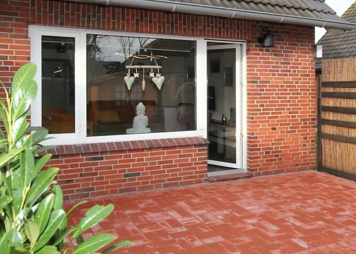 Doppelhaushaelfte Friesenglueck Mit Sauna 度假居 多纳莫塞尔